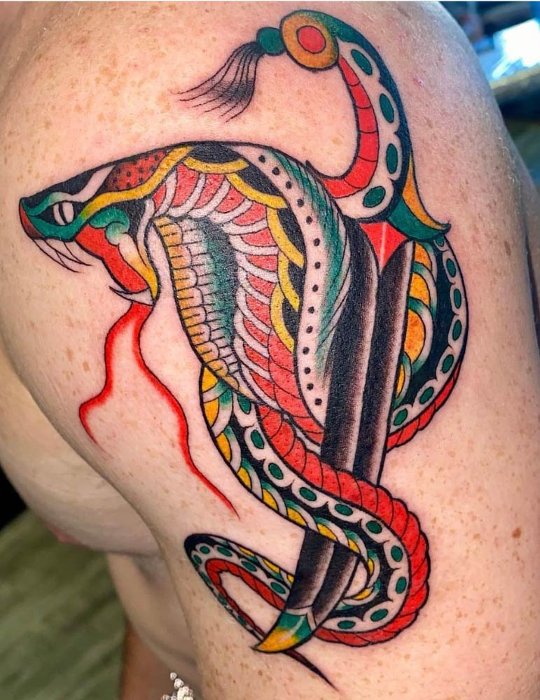Snake tattoo