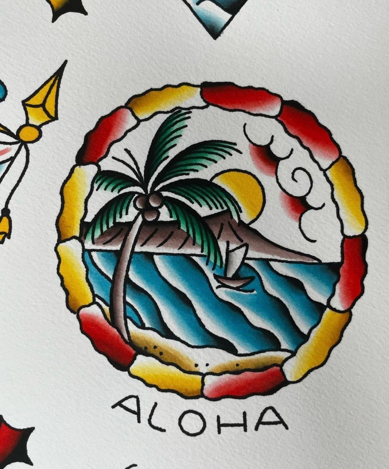 Aloha tattoo