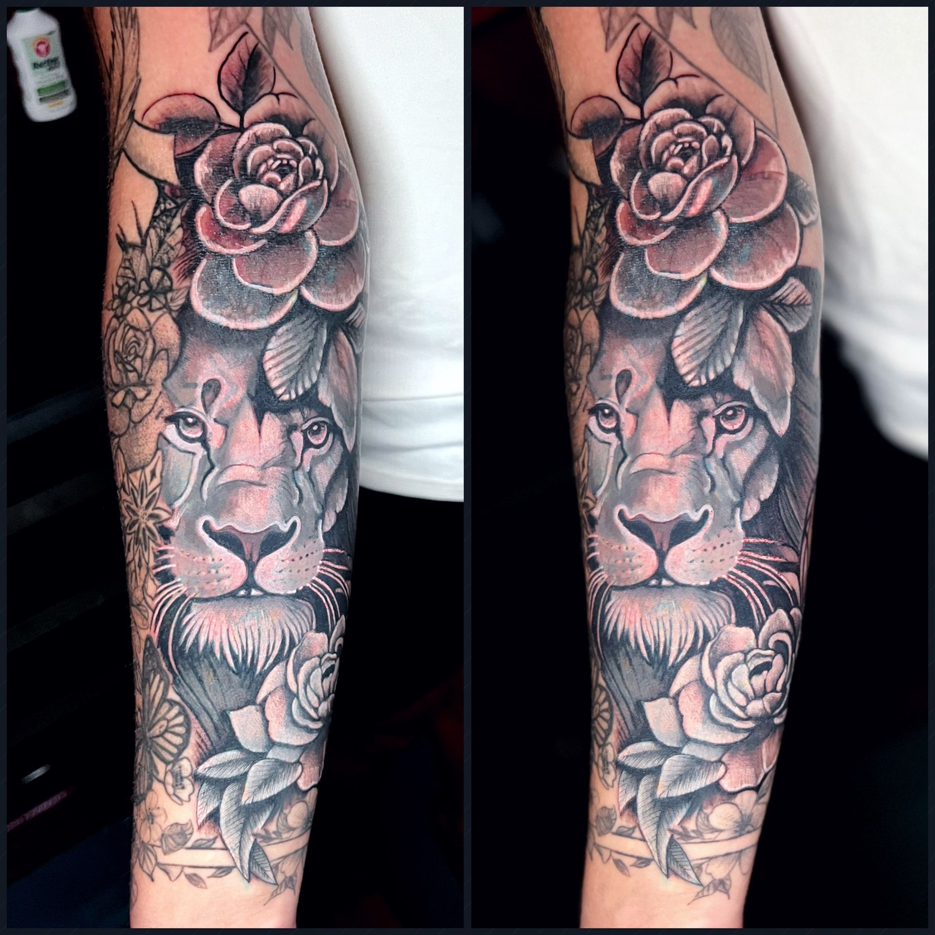 Cover up tattoo by Aloha Tattoo