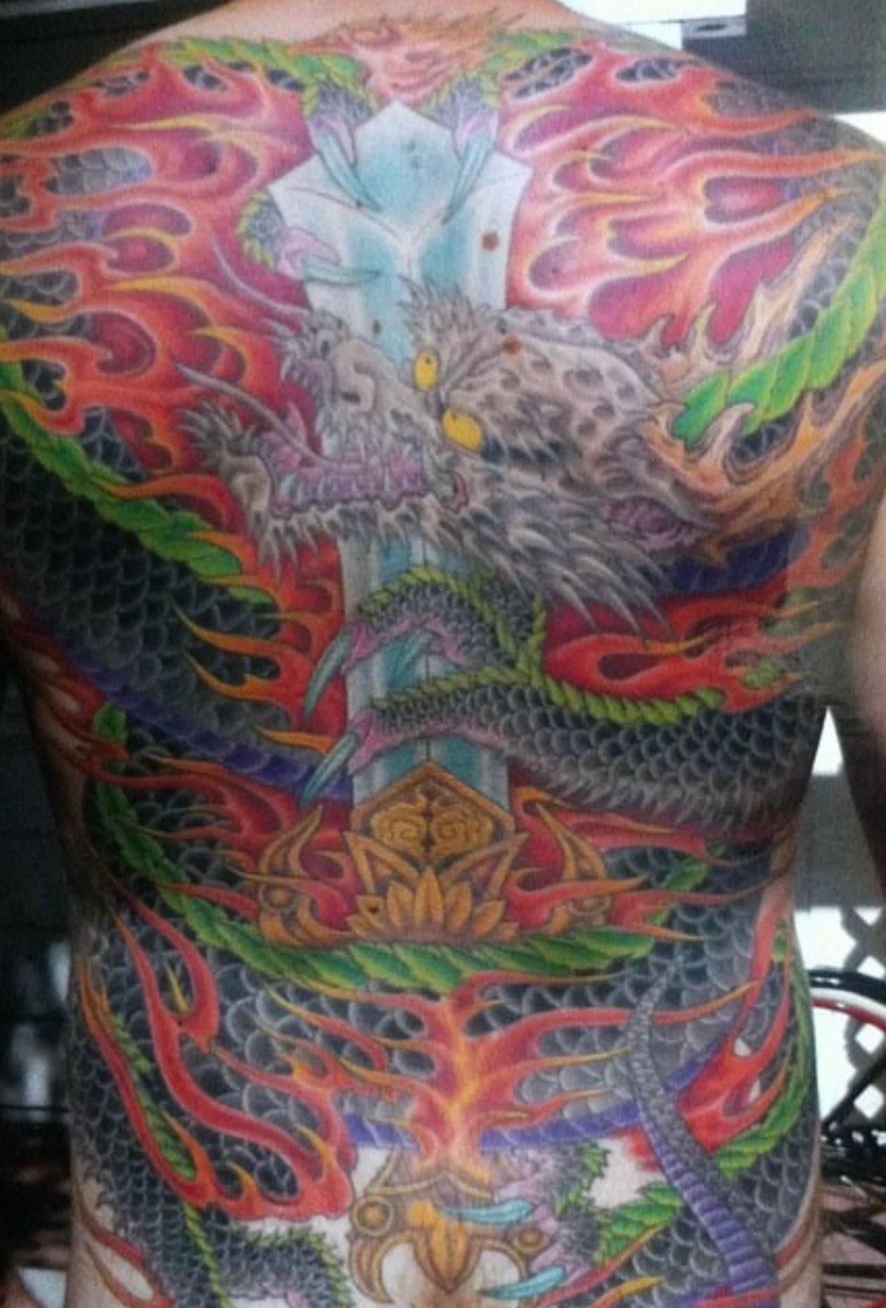 Japanese bodysuit tattoo by Aloha Tattoo