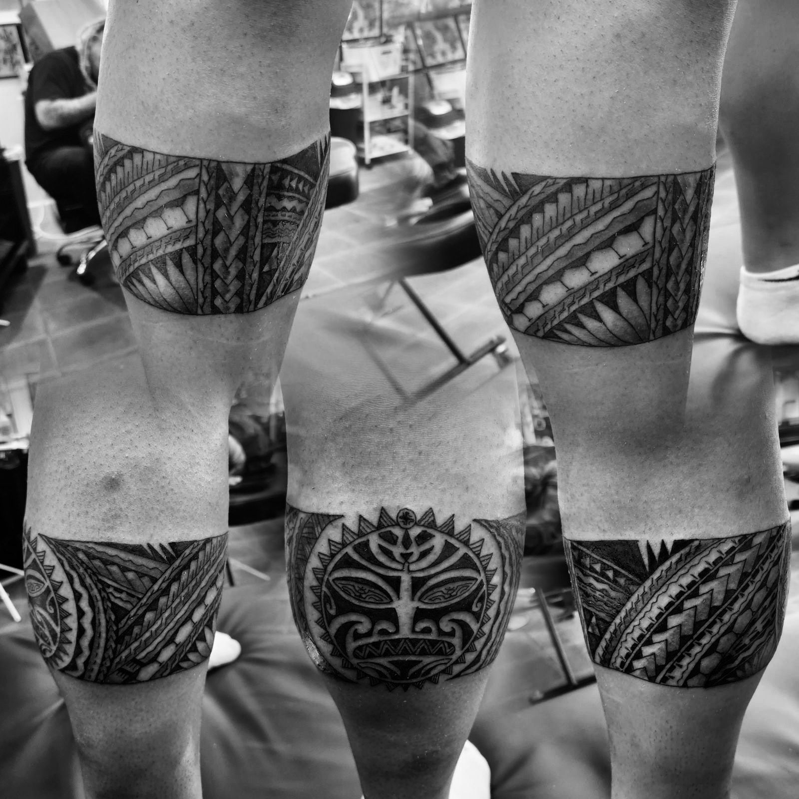 Hawaiian tribal tattoo by Aloha Tattoo