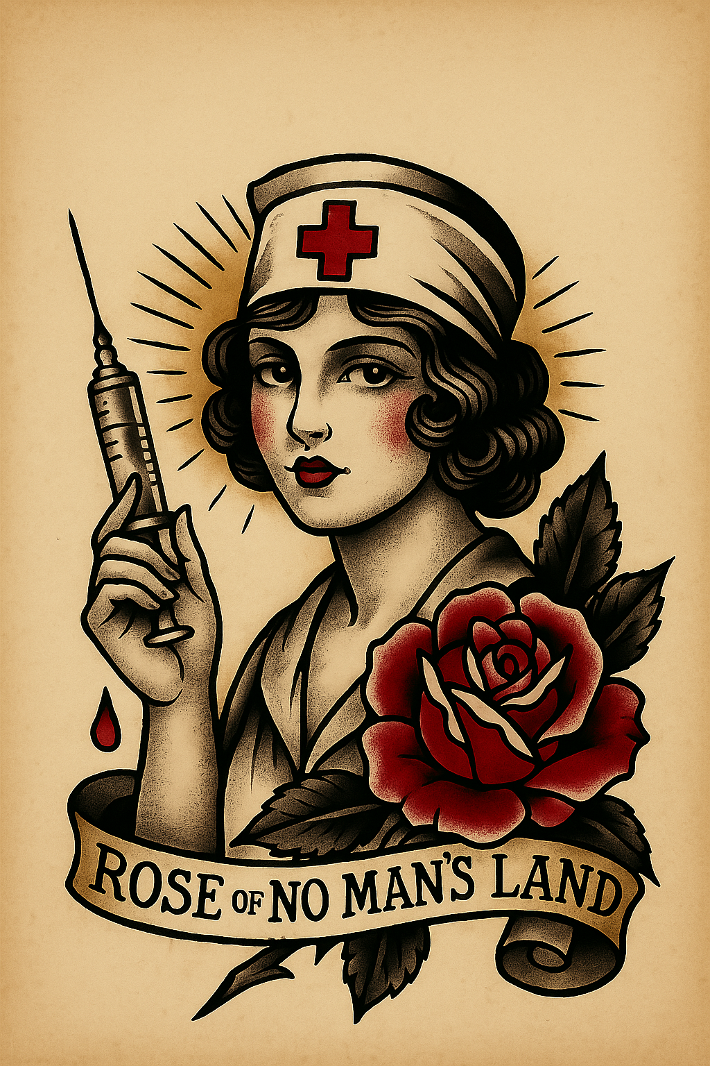 red-cross-nurse-traditional-tattoo-tattoo-shops-near-me-tim-goodrich-aloha-tattoo-waikiki