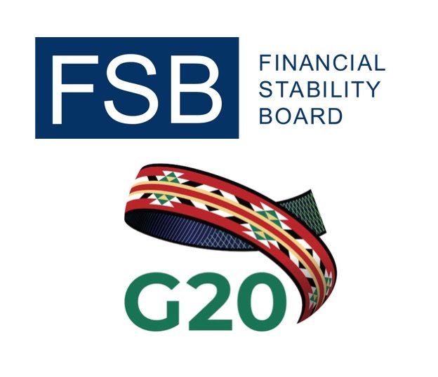 FSB and G20 Logos on White Background