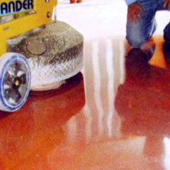 Lucidatura superfici in resina