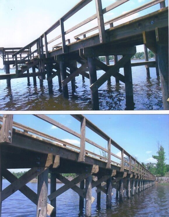 Wall at Edge of Beach