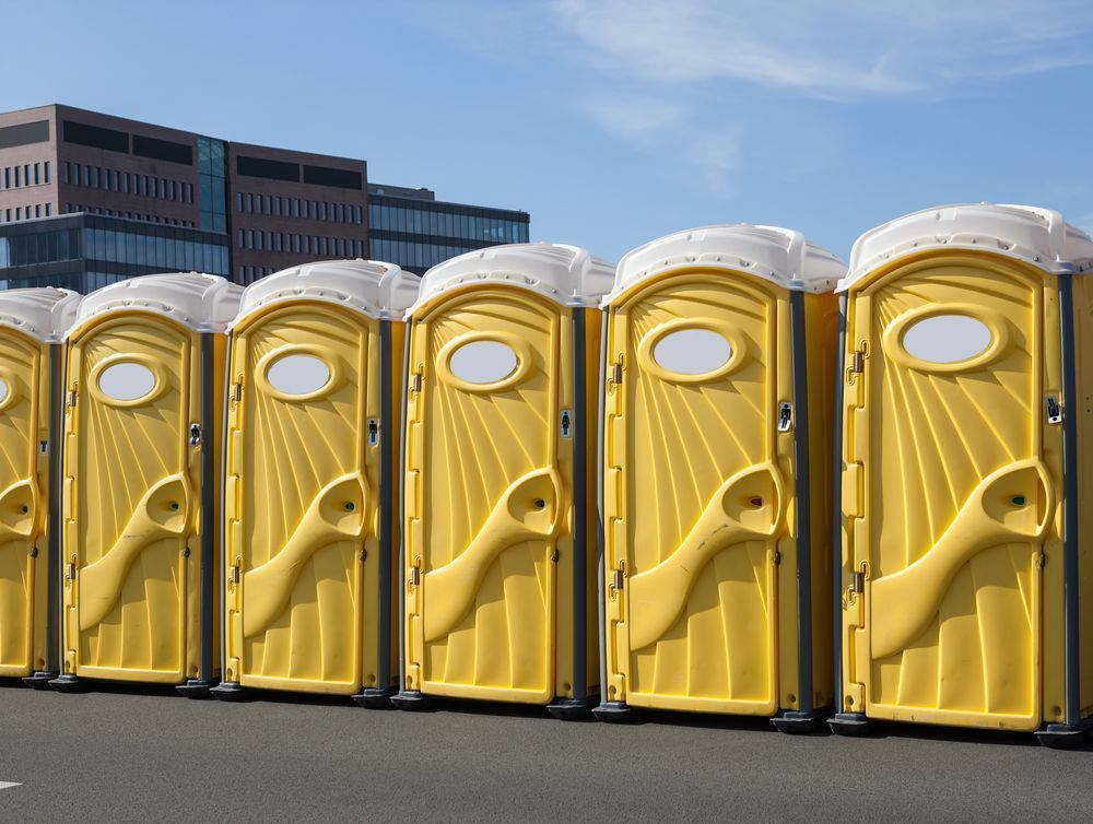 Yellow Toilets — Liquid Waste Removal in Tamworth, NSW