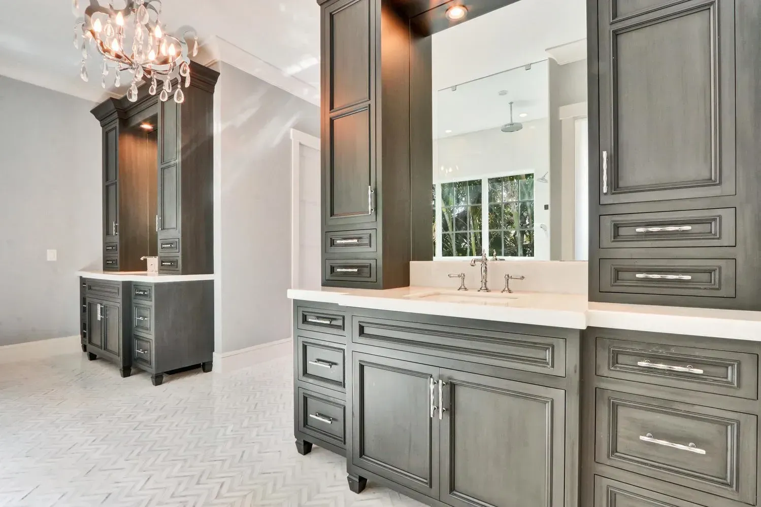 Master Bathroom Interior Design Lisa St. Amand Designs