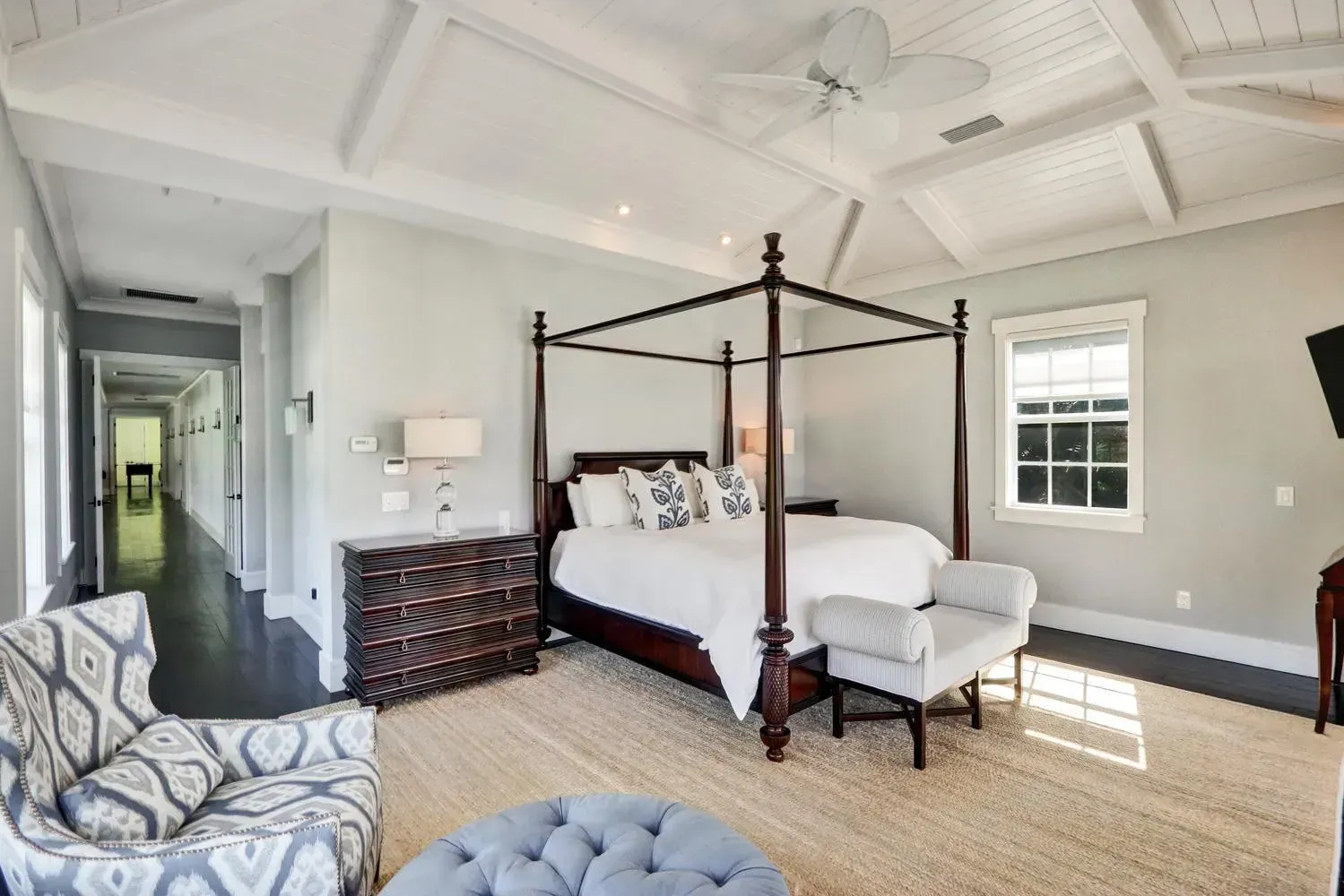 Master bedroom Interior Design Lisa St. Amand Designs