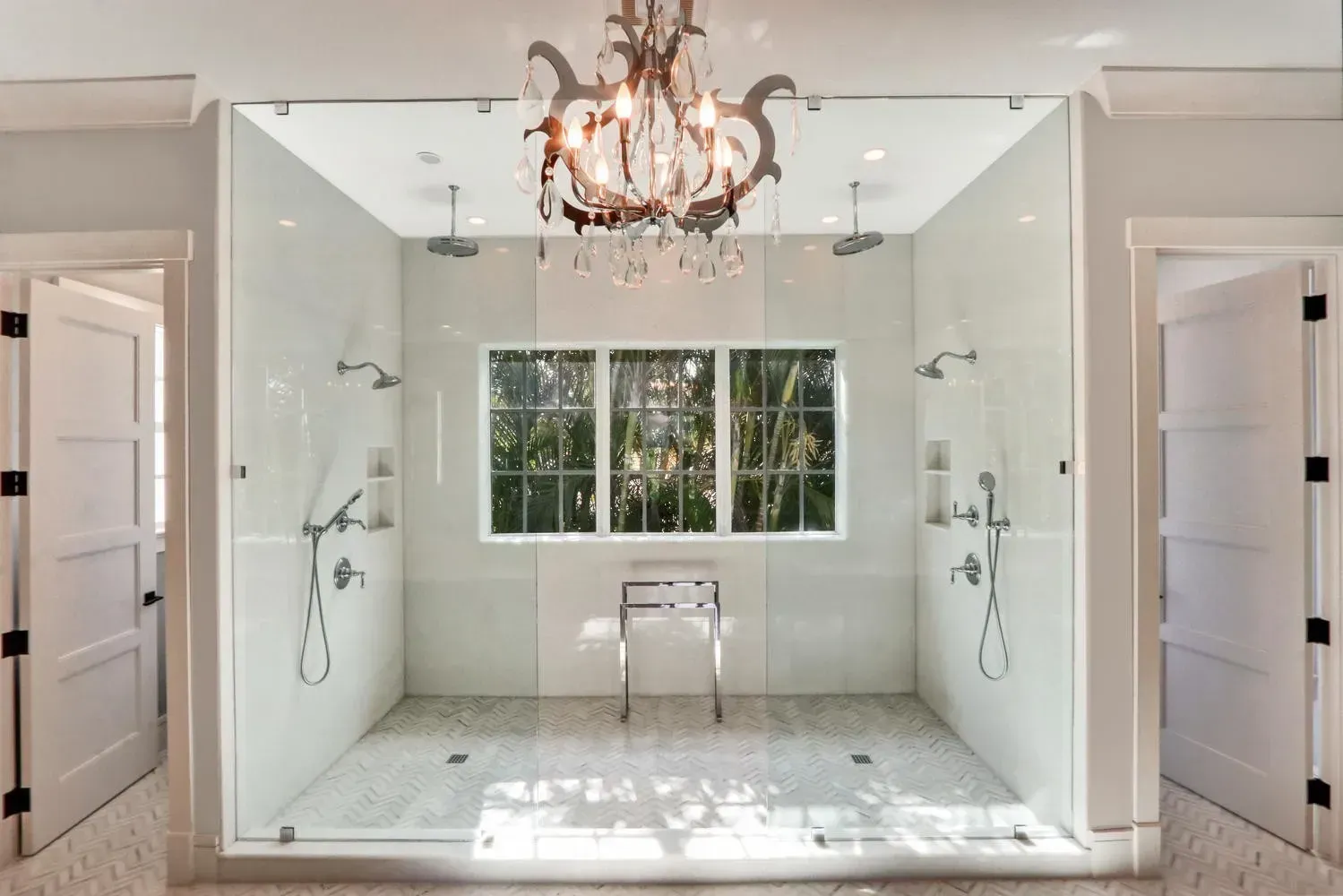 Master shower Interior Design Lisa St. Amand Designs