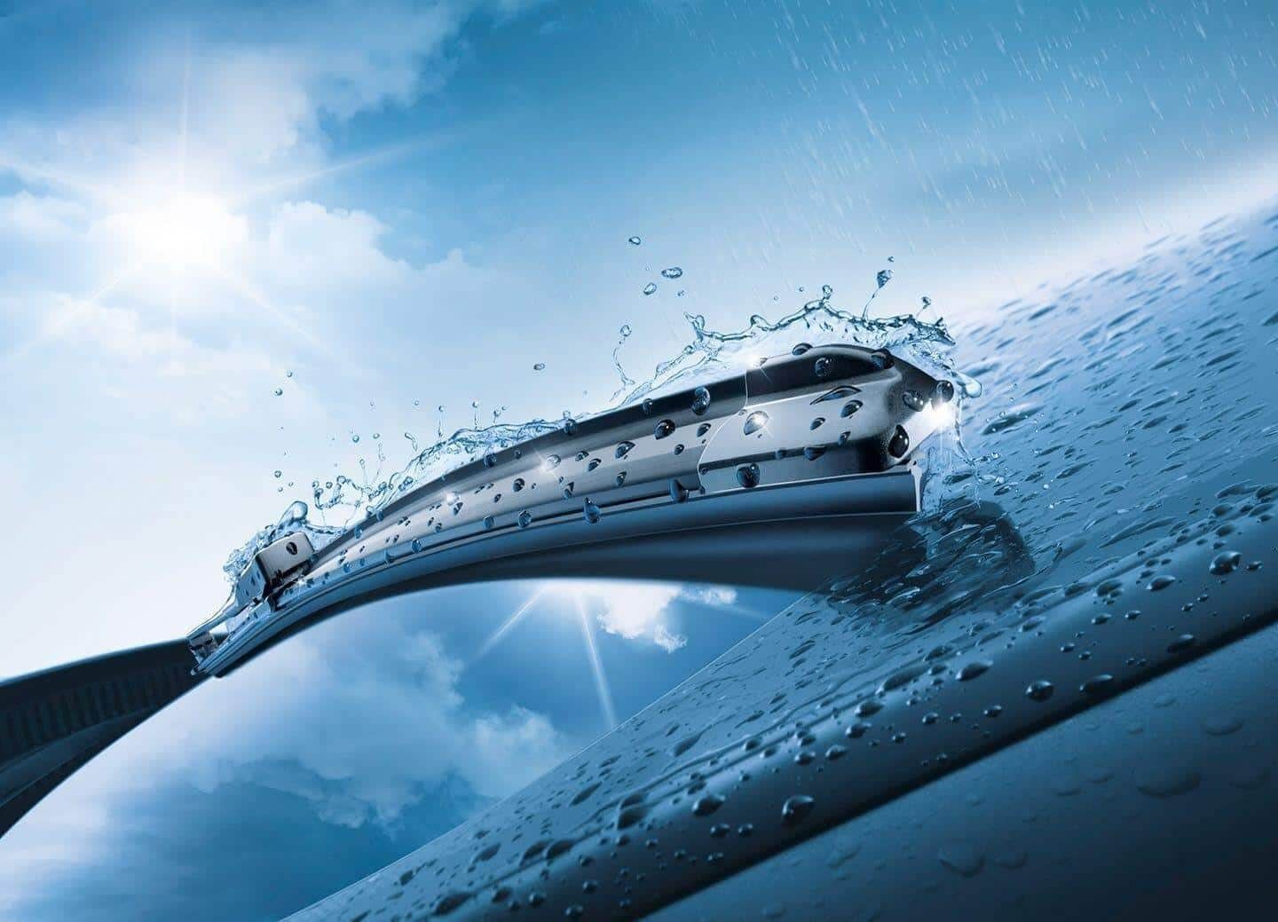 A close up of a windshield wiper on a car | Doctor of Motors