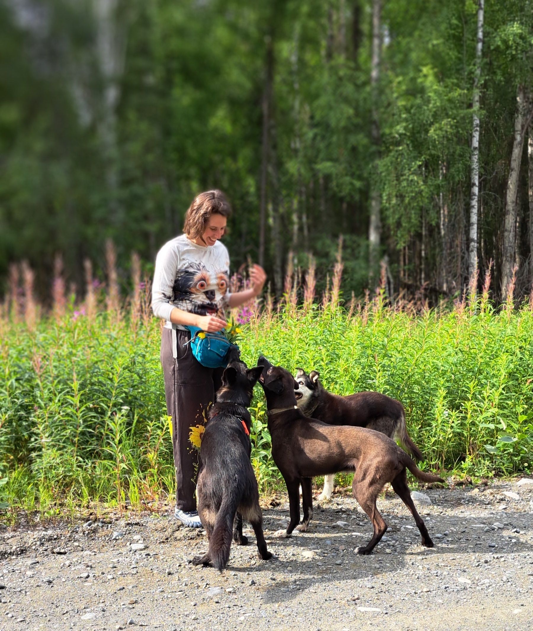Dogs can't get enough of their health coach