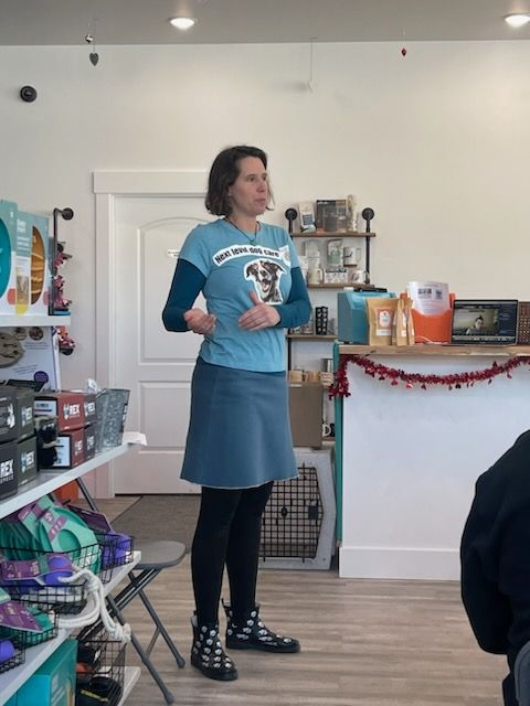 Seminar about dog care