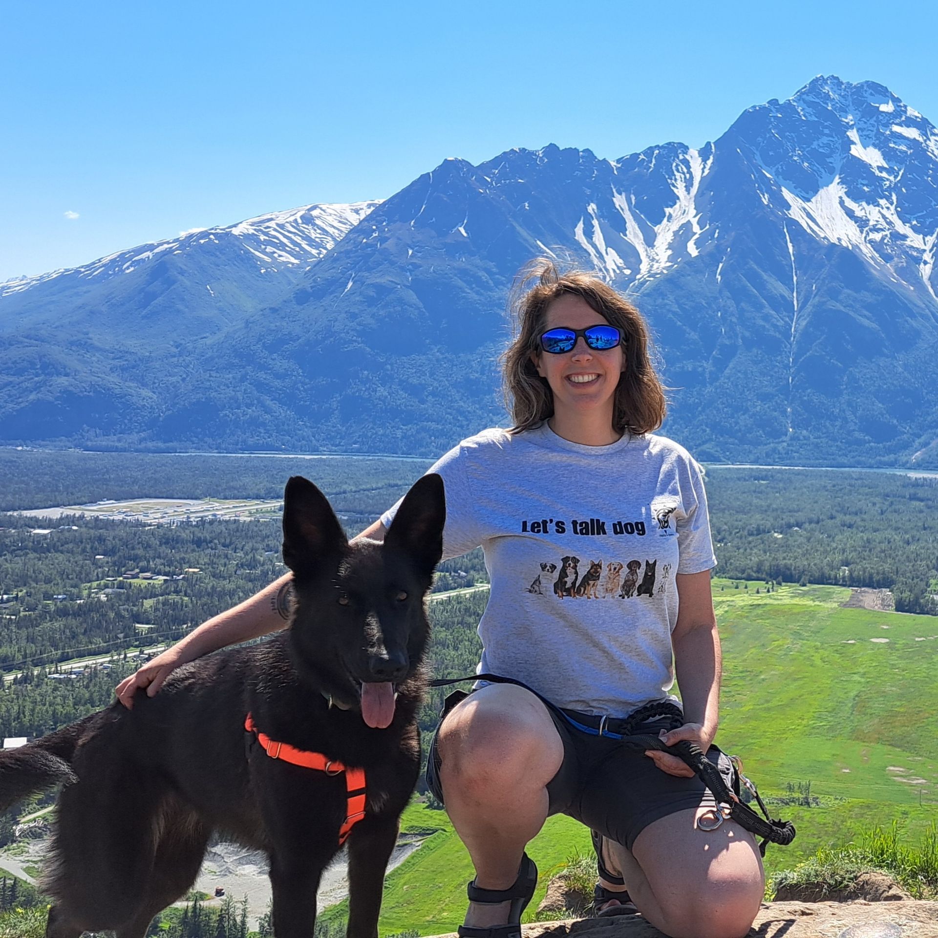 Proud of my canine companion