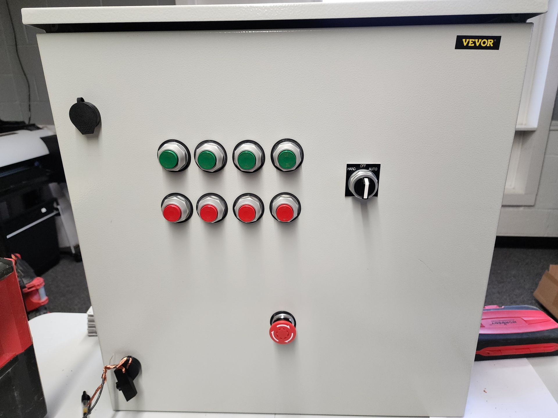 Wiring an industrial panel in St. Joseph, MO - TDR Electrical Services hard at work