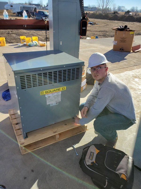 Electrical troubleshooting in St. Joseph, MO - TDR Electrical Services hard at work