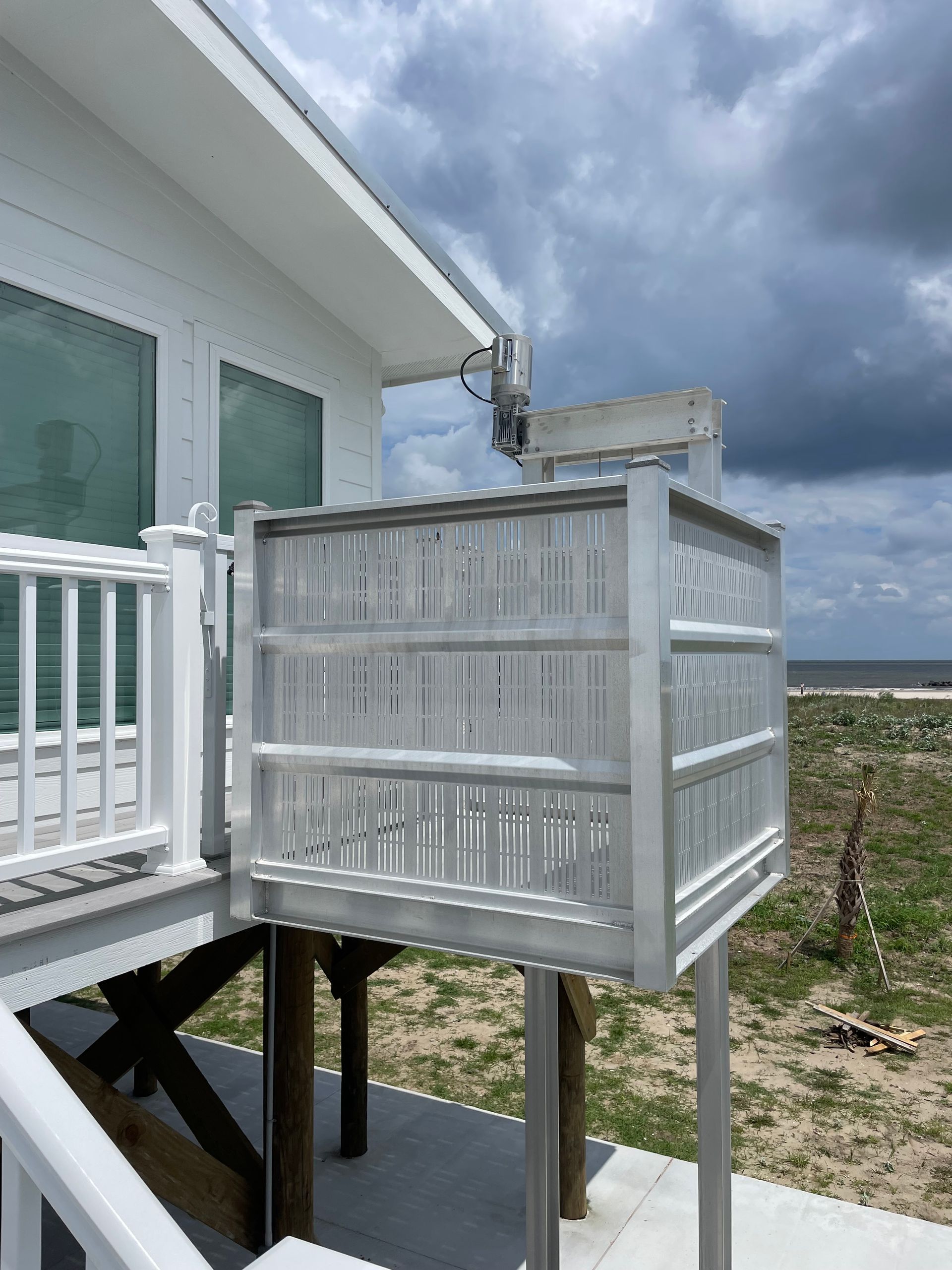 Aluminum Vented Safety Panel | Bradenton, FL | Cargo Lift PROS