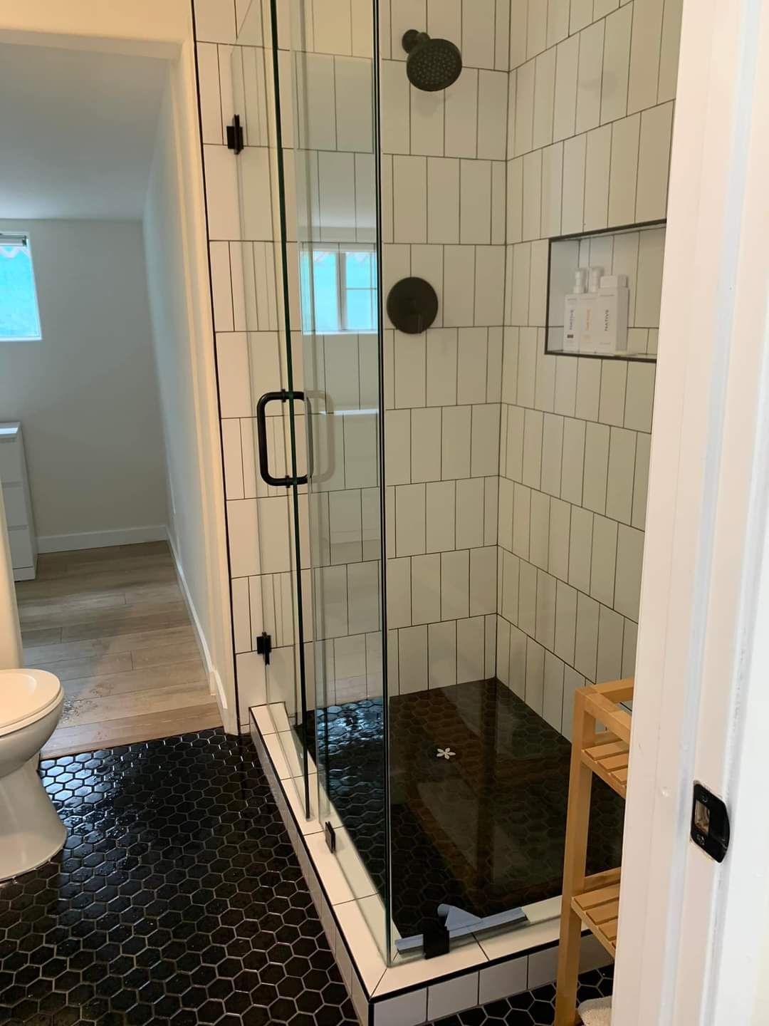 a clean bathroom