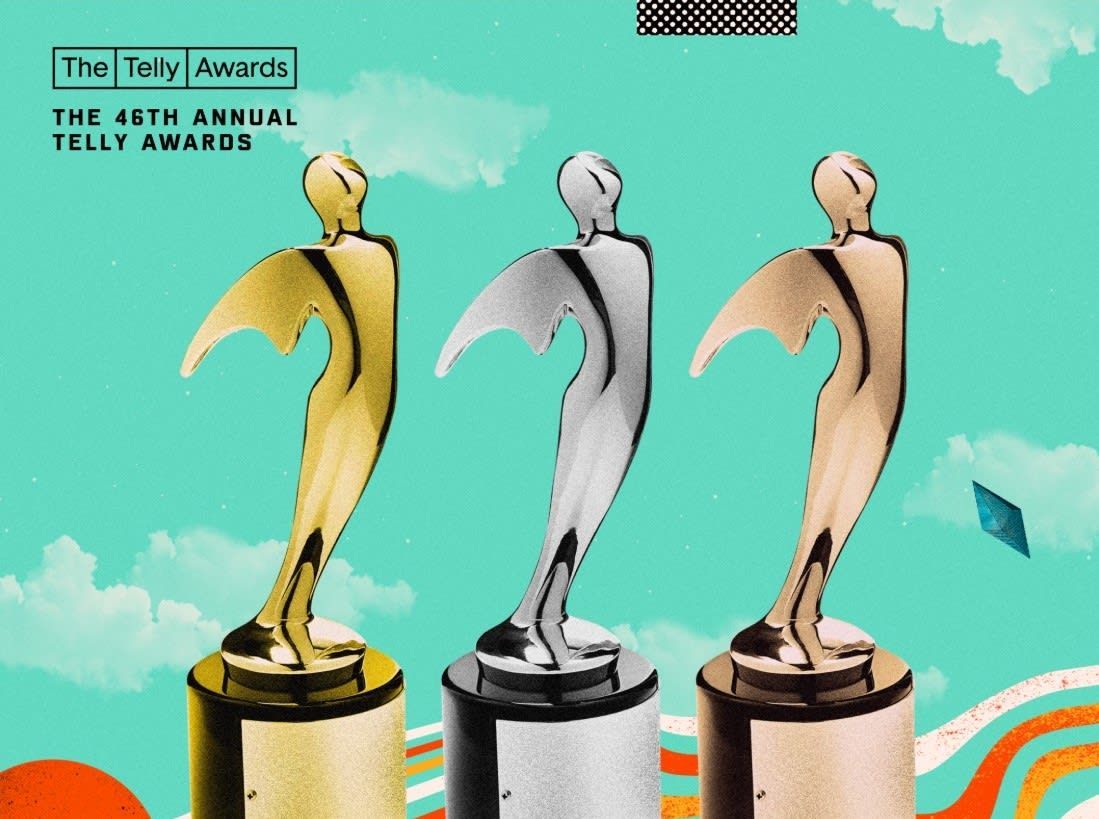 A poster for the 46th annual telly awards