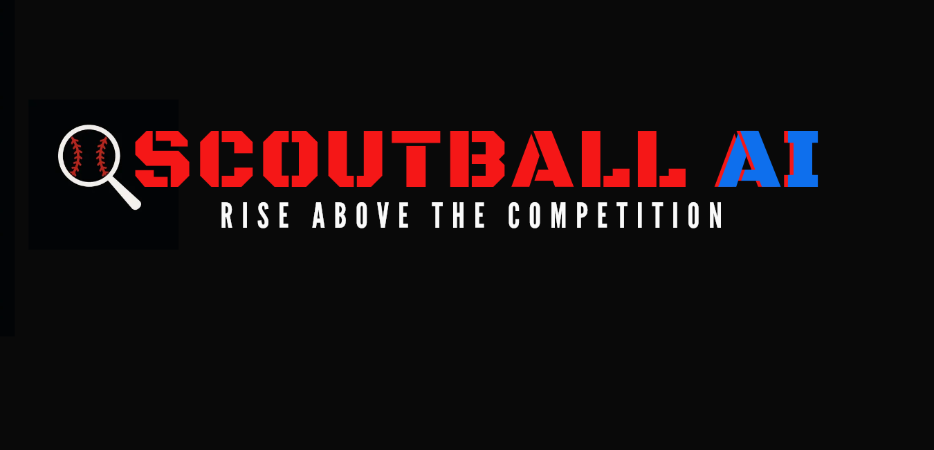 A logo for scoutball ai that says rise above the competition