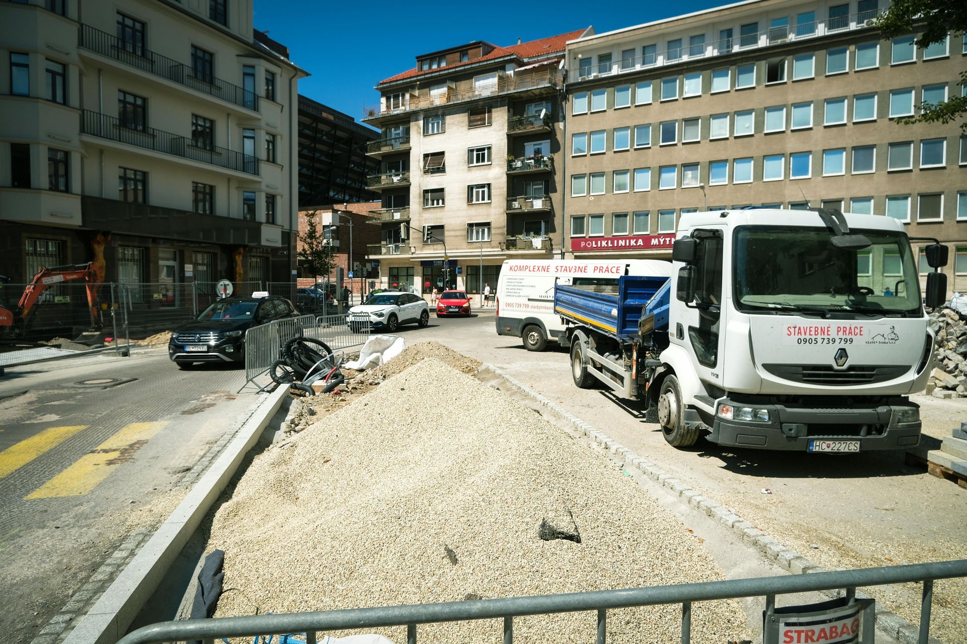 site preparation services in progress 
