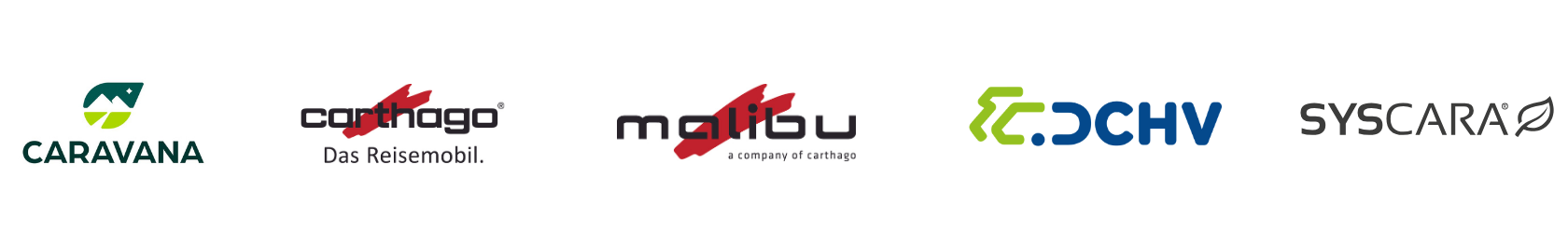 Ein verschwommenes Bild von ein paar Logos auf weißem Hintergrund