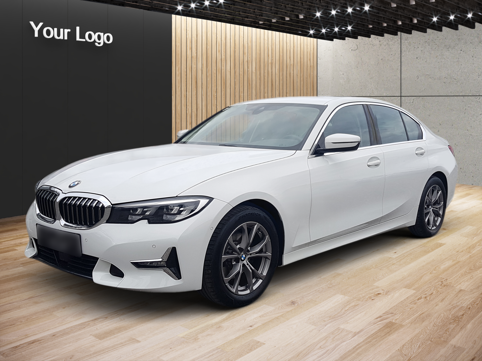 Fahrzeugfotografie: BMW vor indviduellem digitalen Showroom