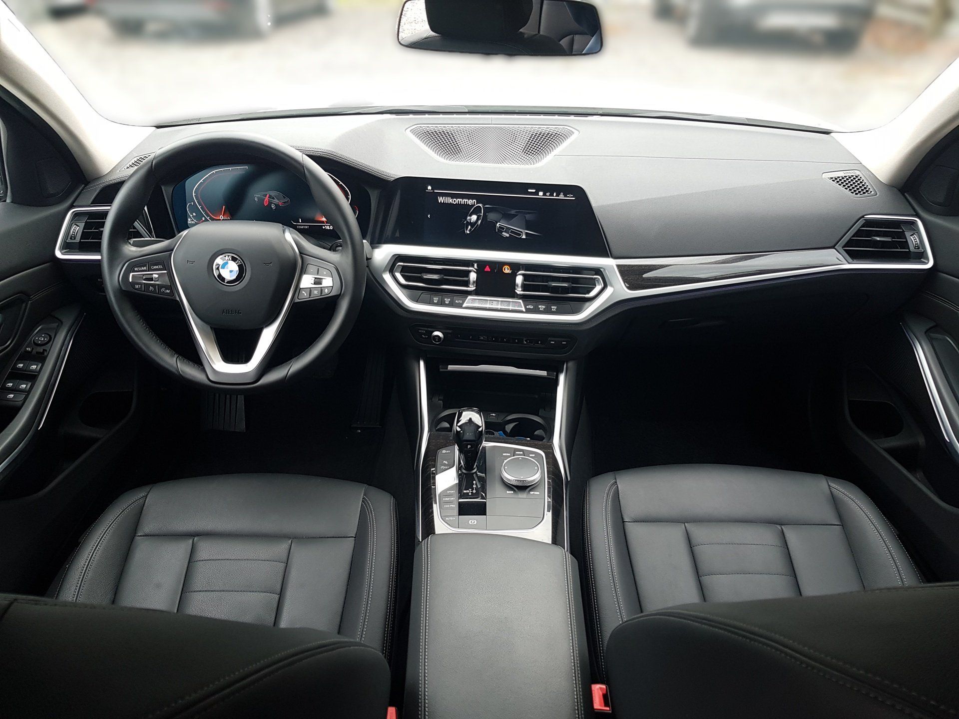 BMW Auto Innenaufnahme nach Herstellerrichtlinie