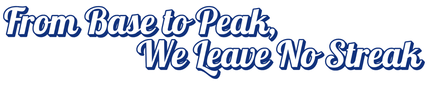 A sign that says from base to peak we leave no break