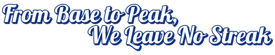 A sign that says from base to peak we leave no break