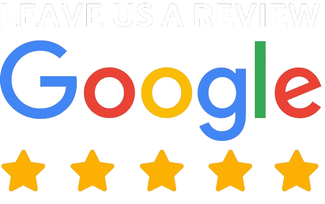 A google logo with five stars on it