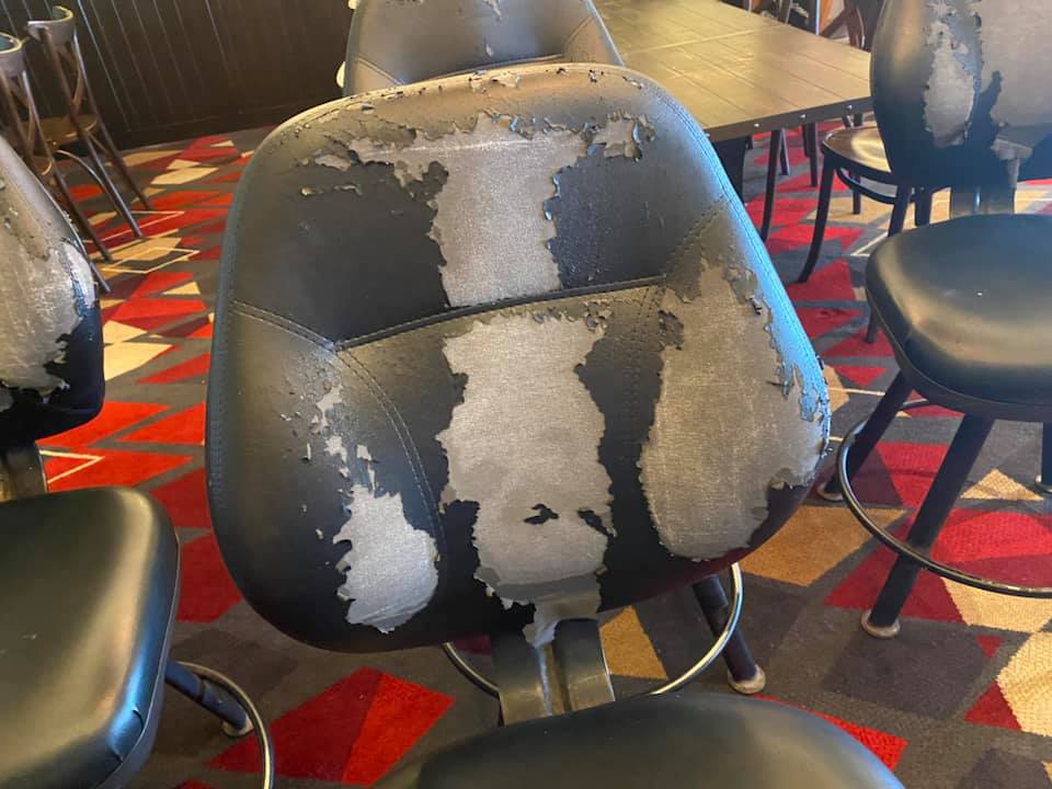 Old Black Chair — Sydney, NSW — Platinum Mobile Upholstery