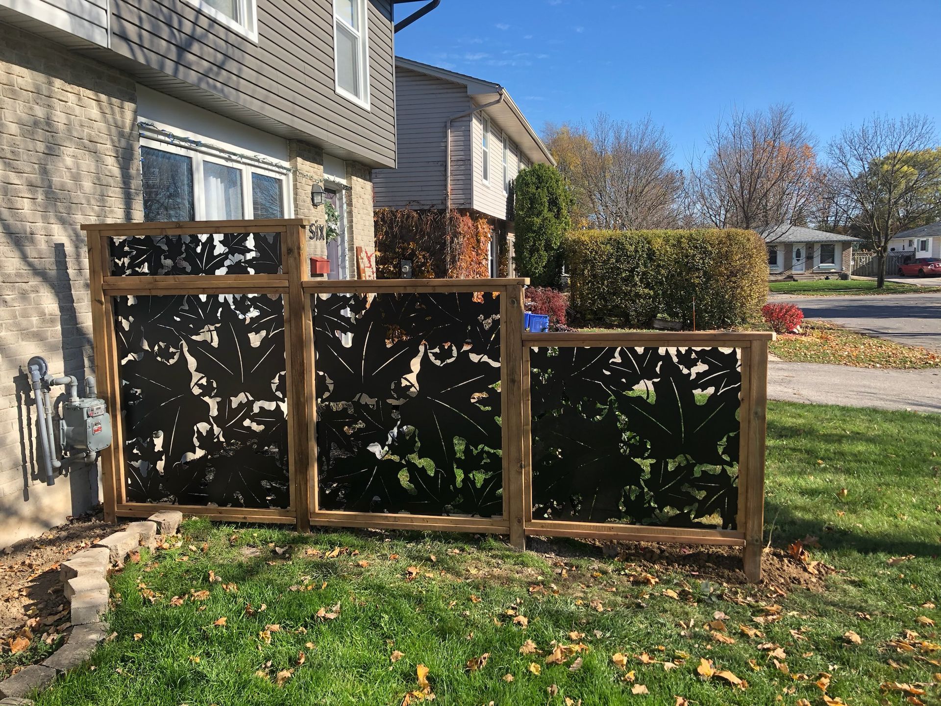 installing deck railing posts corners