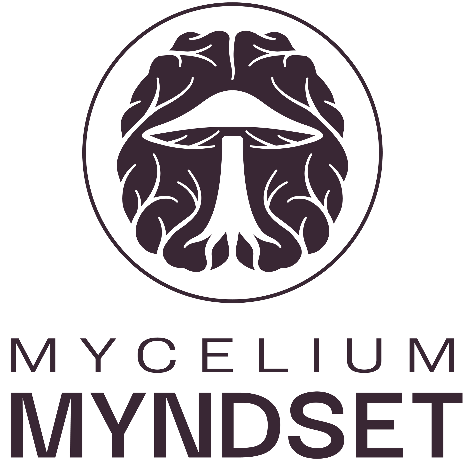 Mycelium Myndset logo for brand development and website design