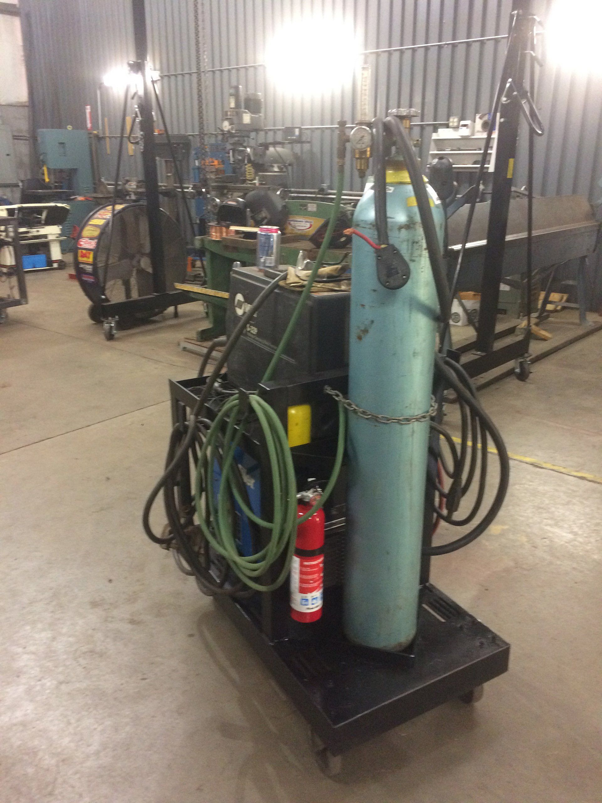 Shop equipment, Turnage Welding & Repair, Richmond VA