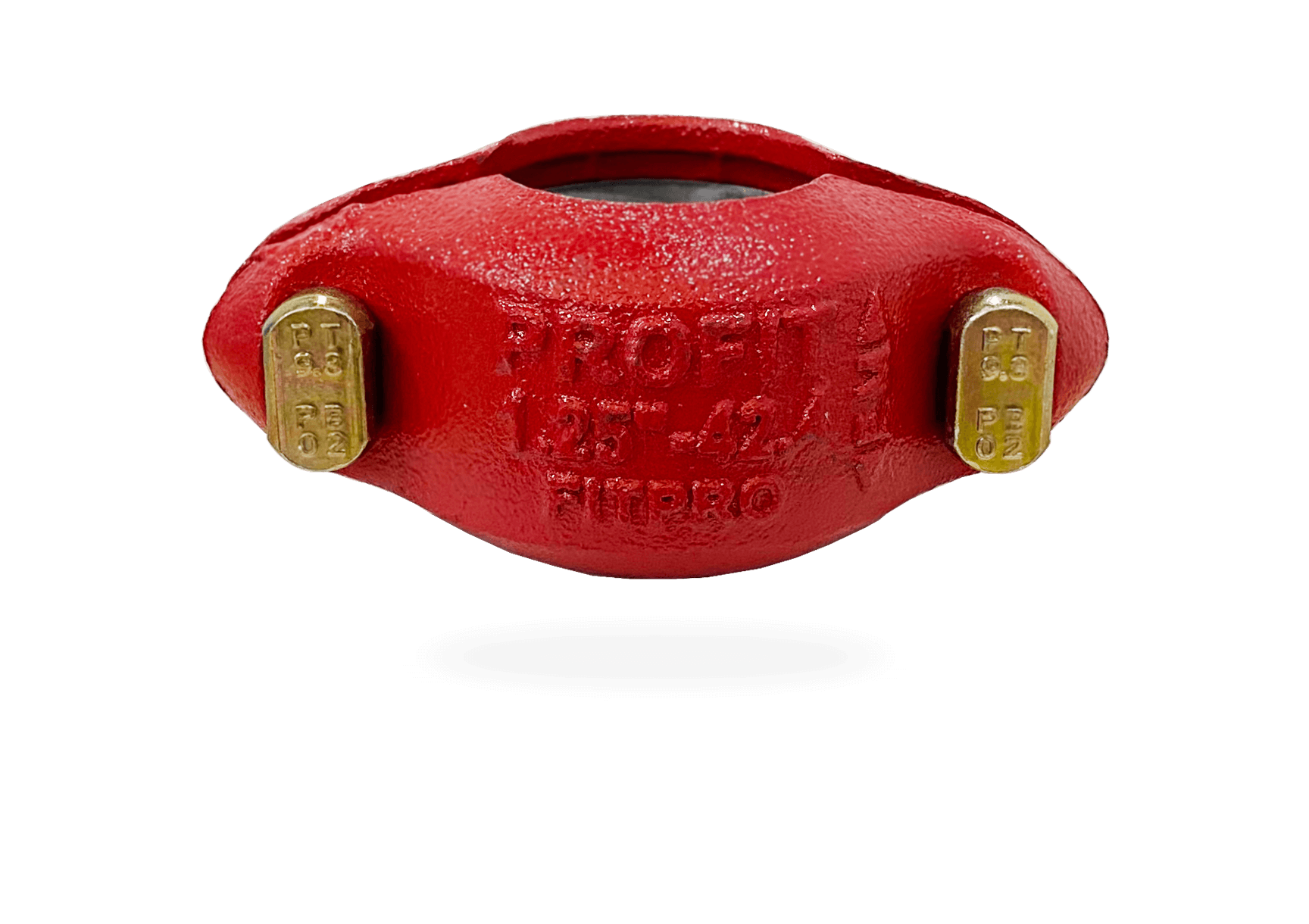 Profit Fitpro red grooved rigid coupling by Piping Logistics