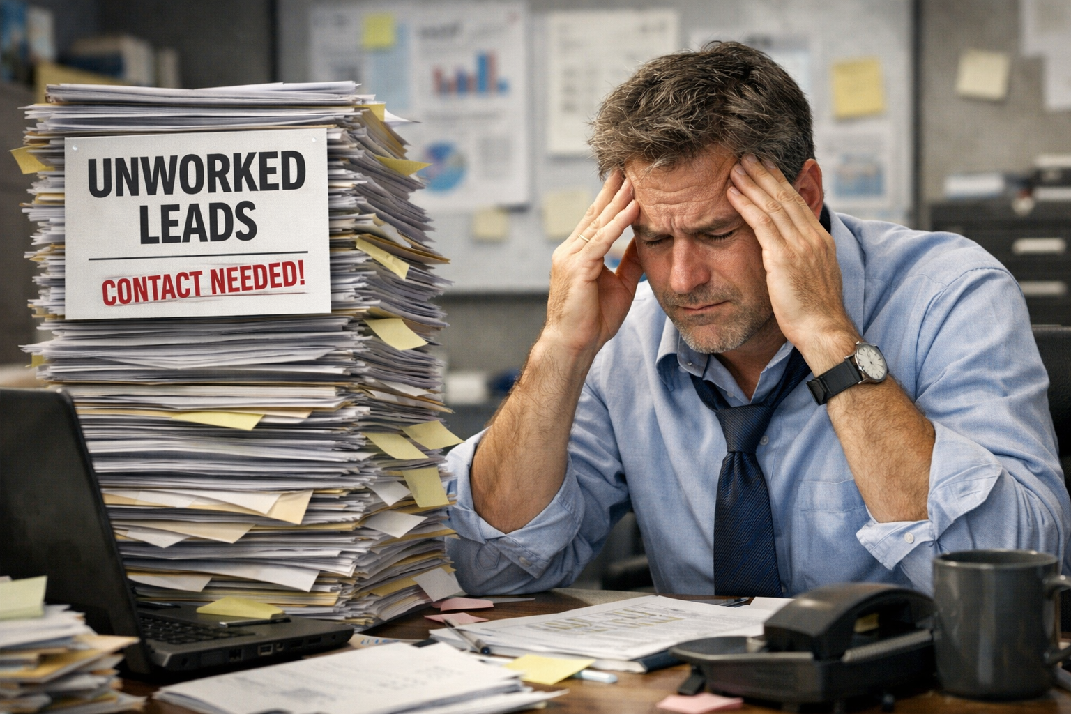 follow up sales process for home service leads