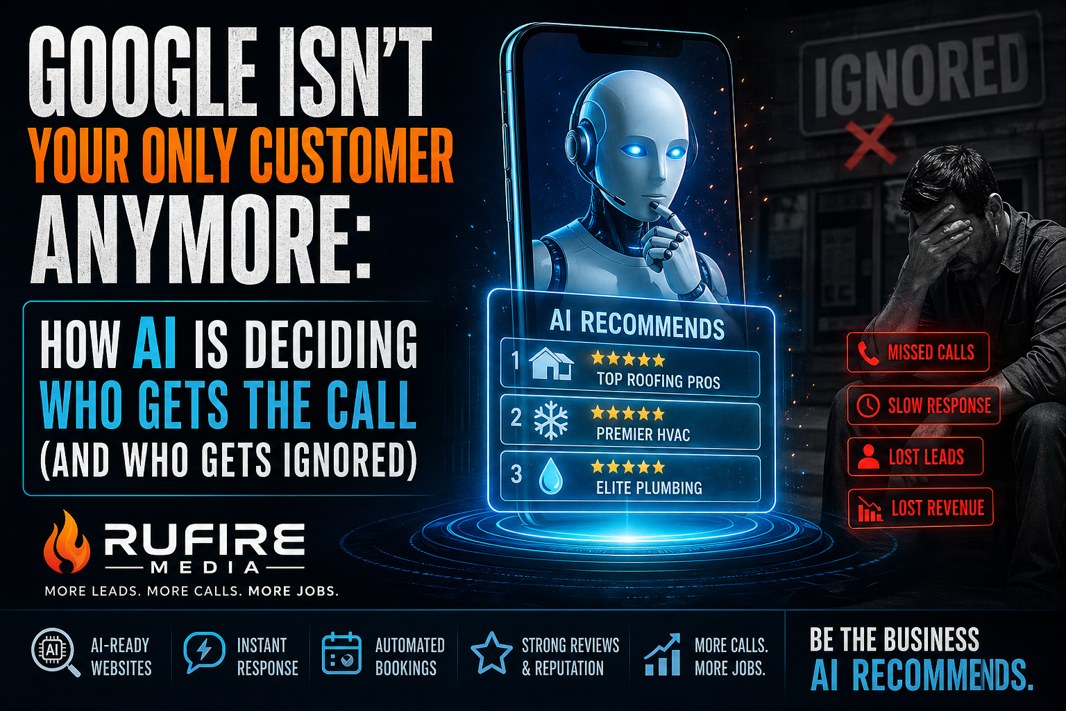 AI chatbot recommending top service providers