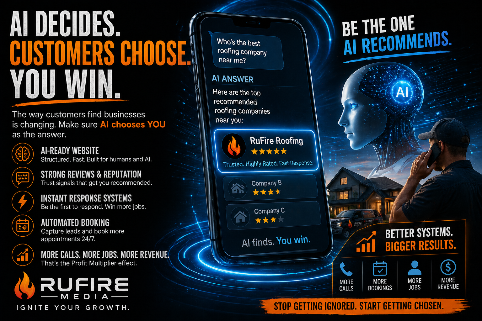 AI choosing local businesses for recommendations