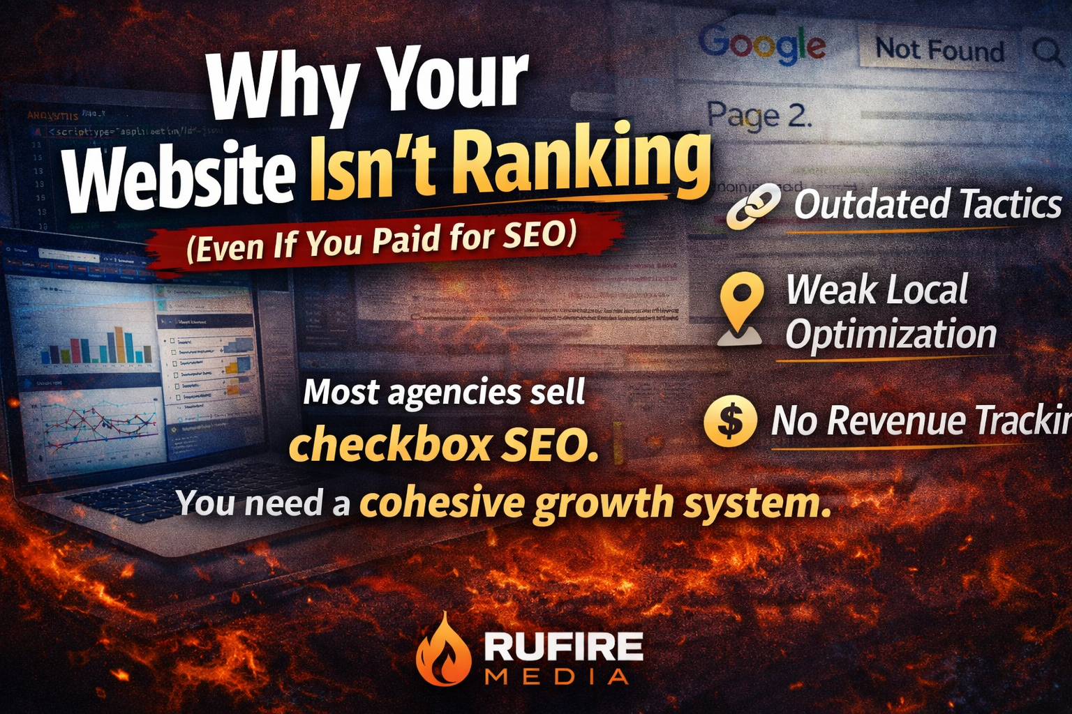 Google local map pack results for contractor ranking in competitive city market