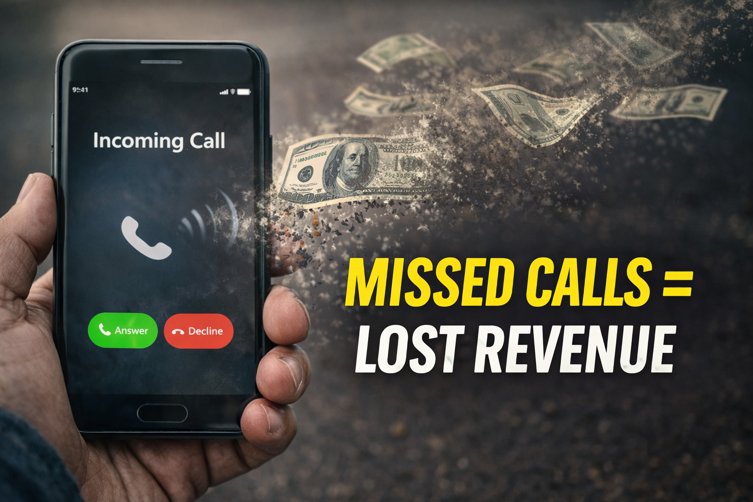 missed calls cost home service business money