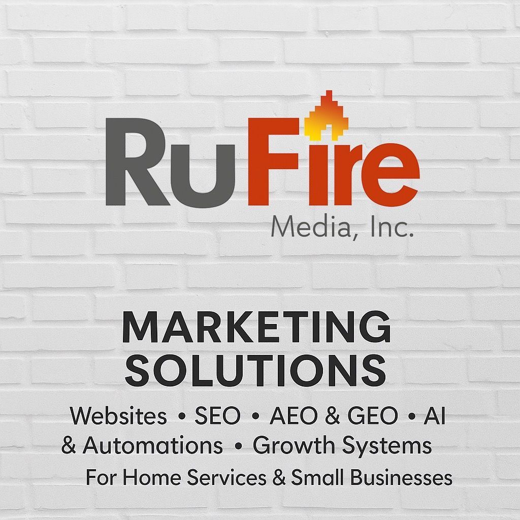 Modern AI-driven digital marketing concept showing local map optimization and search intelligence for home service businesses.