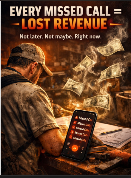 missed calls on smartphone vs AI answering leads instantly, illustrating speed to lead and business 