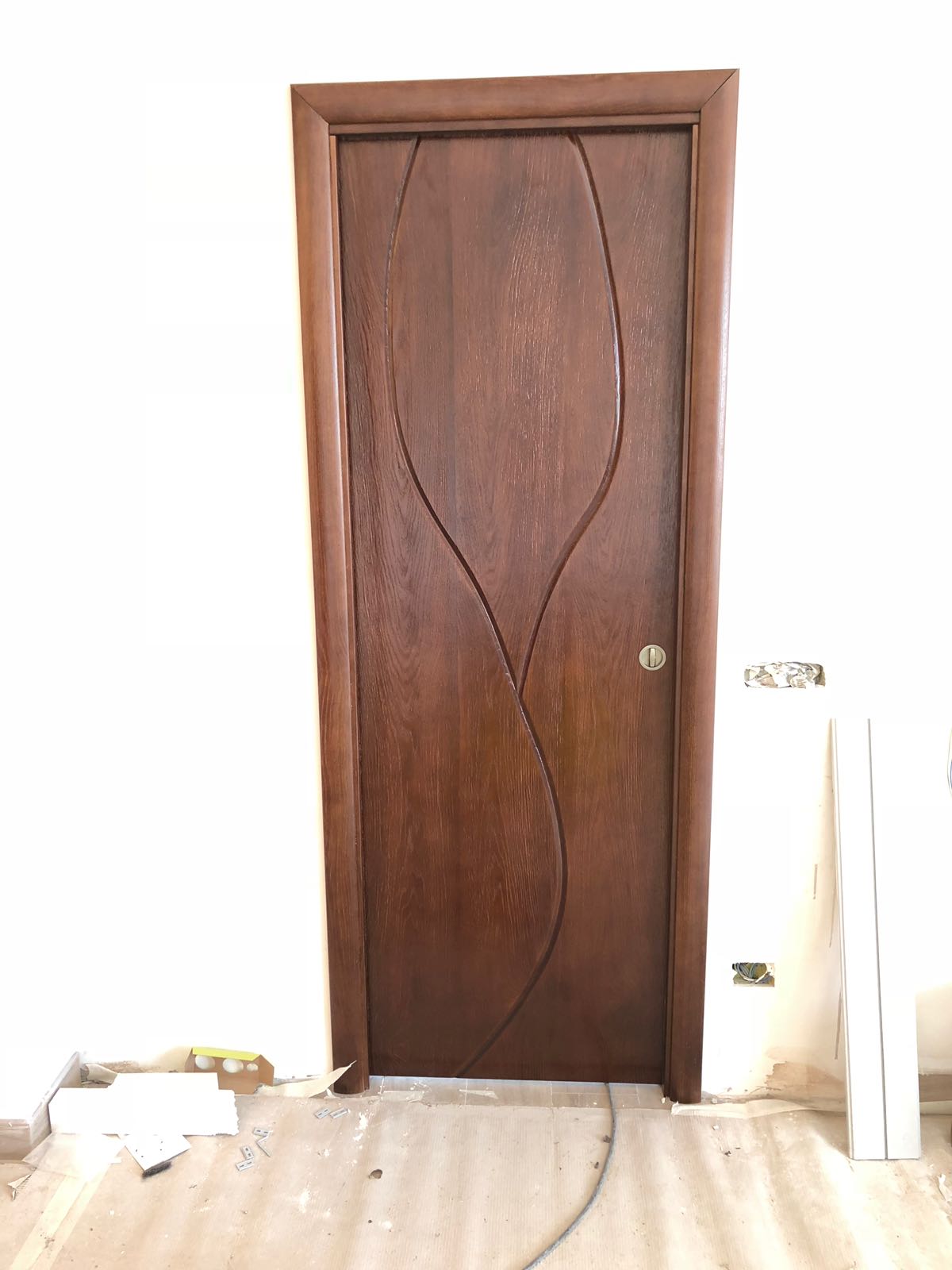 porta in legno massello