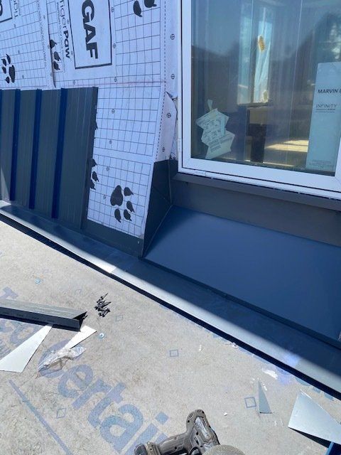 Close Shot Of Roofing Installation — Santa Cruz, CA — Better Roofing With Travis