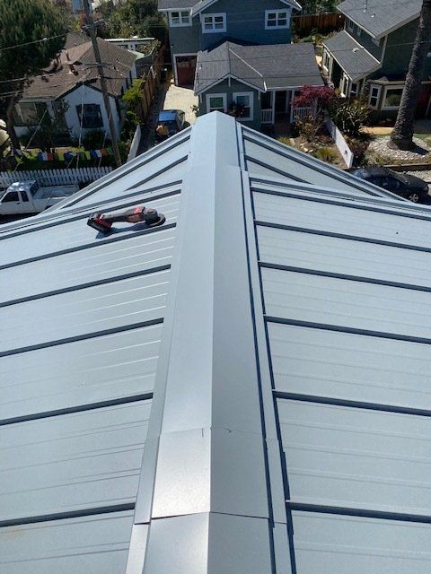 Installing Of Metal Roof — Santa Cruz, CA — Better Roofing With Travis