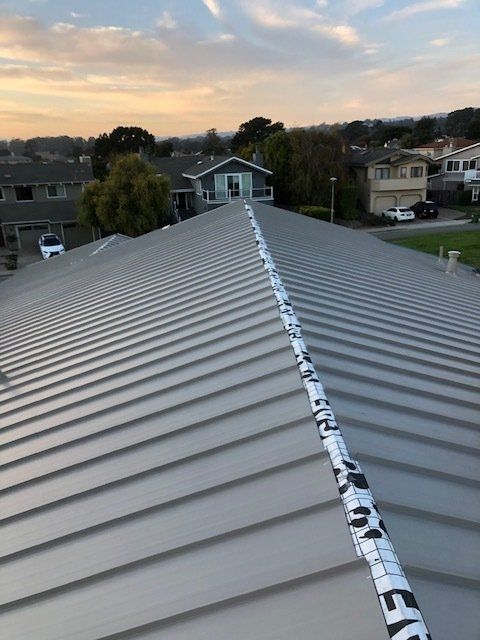 Newly Installed Metal Roof — Santa Cruz, CA — Better Roofing With Travis