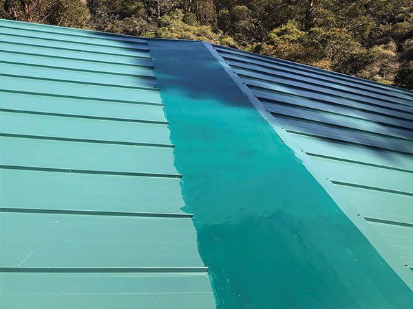 Close Up Shot Of A Metal Roof — Santa Cruz, CA — Better Roofing With Travis