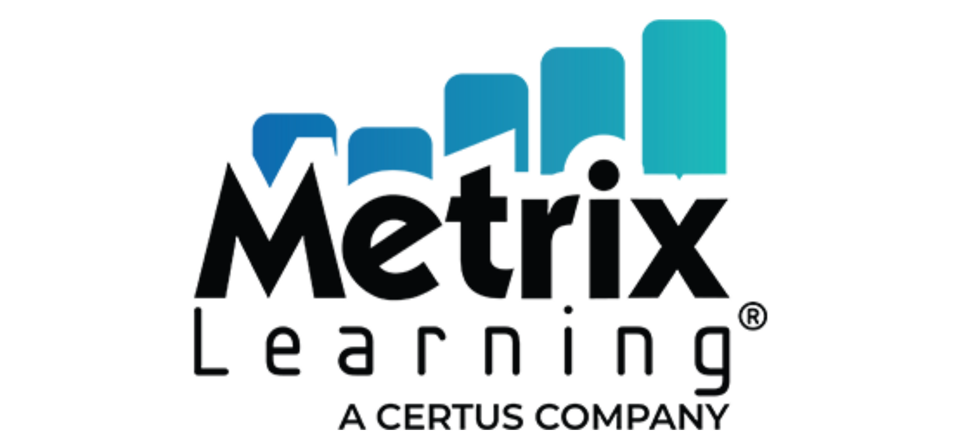 The logo for metrix learning is a certus company