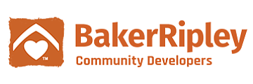 A logo for baker ripley community developers