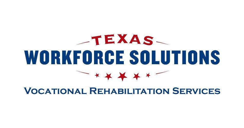 The logo for texas workforce solutions vocational rehabilitation services.